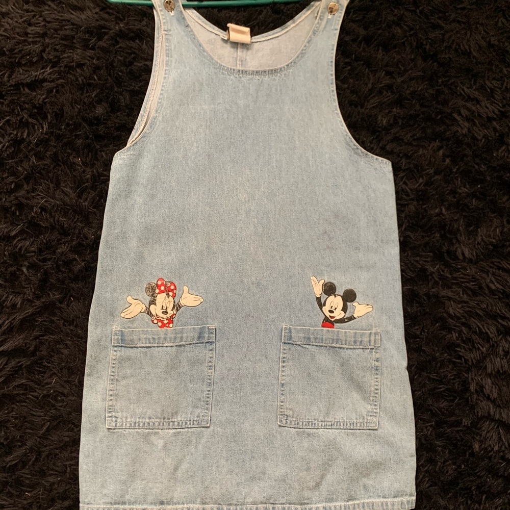Minnie and Mickey denim dress